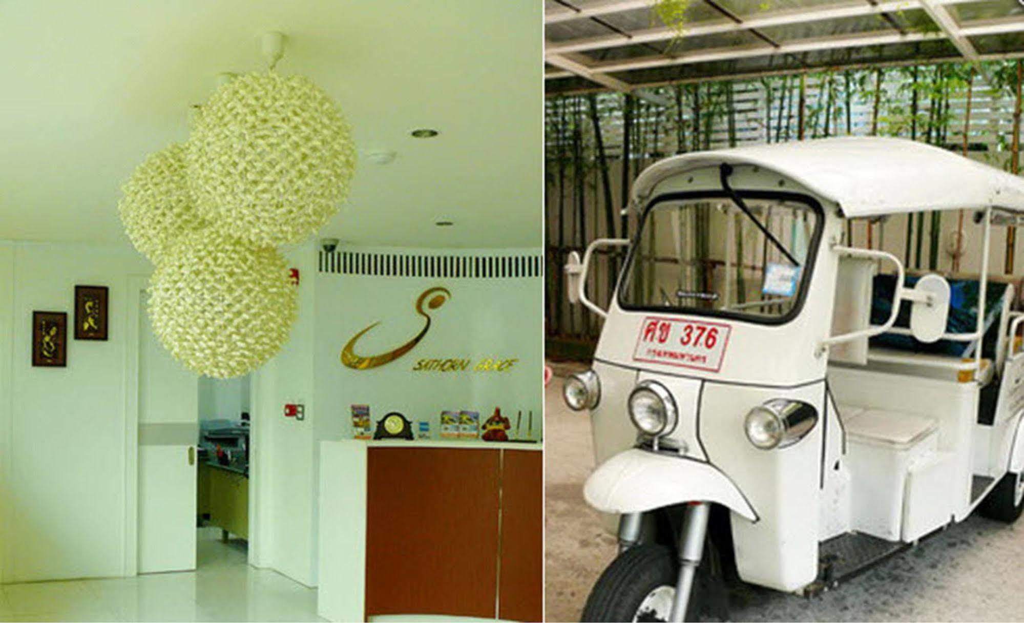 Sathorn Grace Serviced Residence Bangkok Exterior foto